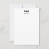 Cartes de notes personnalisées Lacewing Bee (Devant)