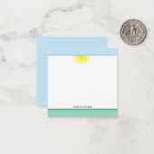 Cartes de notes personnalisées Nature (Devant/Arrière en situation)