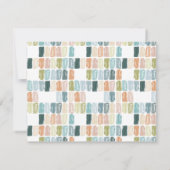 Cartes de notes personnalisées pour bijoux peints (Dos)