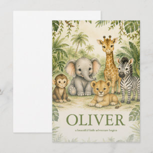 Cartes de notes personnalisées pour la nurserie Sa