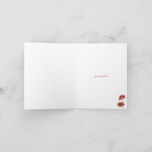 Cartes de notes personnalisées Red Peonies (Intérieur)