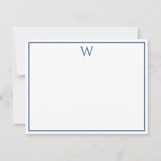Cartes de notes personnalisées simples (Devant)
