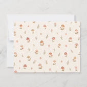 Cartes de notes personnalisées sur les champignons (Dos)