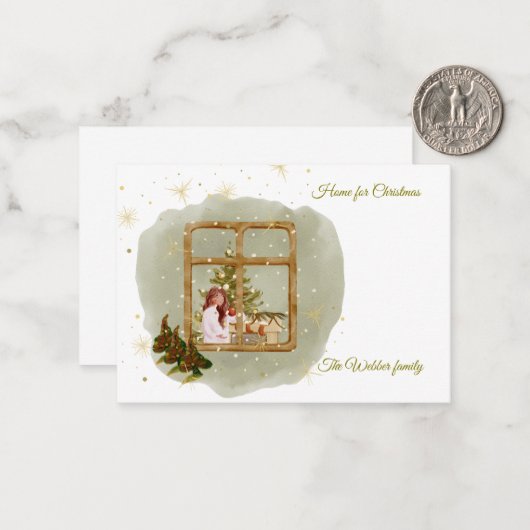 Cartes de notes plates  (Devant/Arrière en situation)