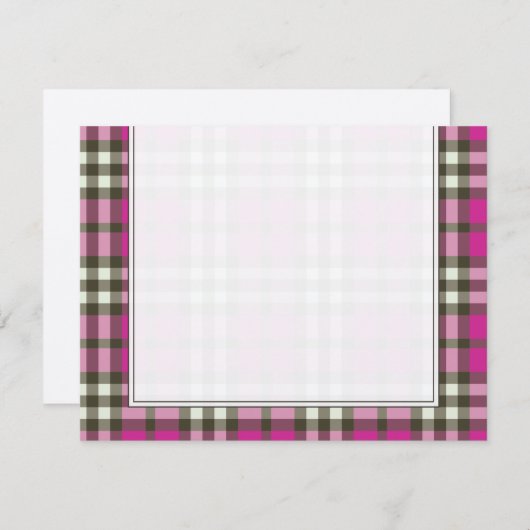 Cartes de notes plates de préppy (MTV) (Devant / Derrière)