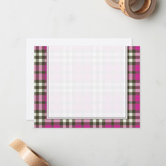 Cartes de notes plates de préppy (MTV) (Devant/Arrière en situation)