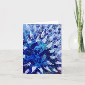 Cartes de notes pliées Skyburst (Devant)