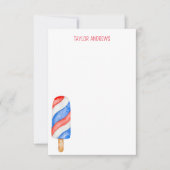 Cartes de notes populaires d'aquarelle (Devant)