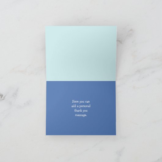 Cartes de notes pour baleines bleues (Intérieur)