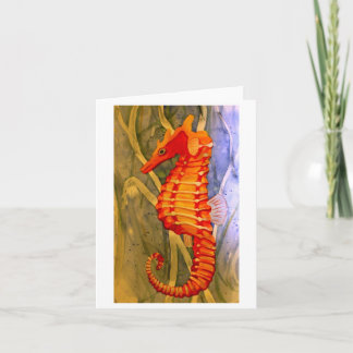 Cartes de notes pour chevaux de mer