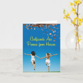 Cartes de notes pour copine (Fleur jaune)