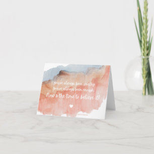 Cartes de notes pour habiliter les femmes