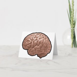 Cartes de notes pour le cerveau humain