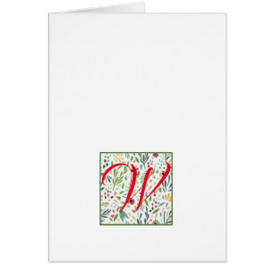 Cartes de notes pour monogrammes simples - Danse d