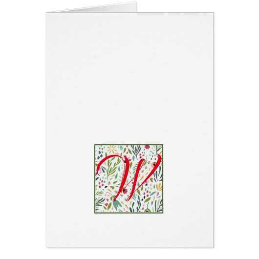 Cartes de notes pour monogrammes simples - Danse d (Devant)