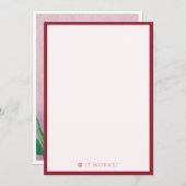 Cartes de notes pour tapis vert (Devant / Derrière)