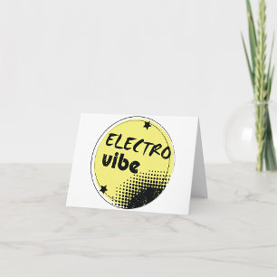 Cartes de notes pour vidéo Electro