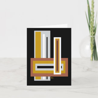 Cartes de notes Rectangles empilées Abstraites