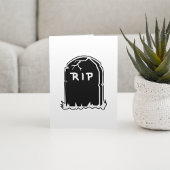 Cartes de notes RIP Tombstone
