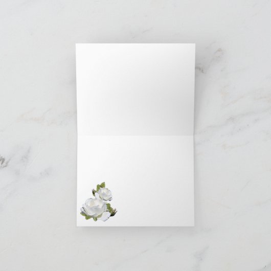 Cartes de notes rose blanche (Intérieur)