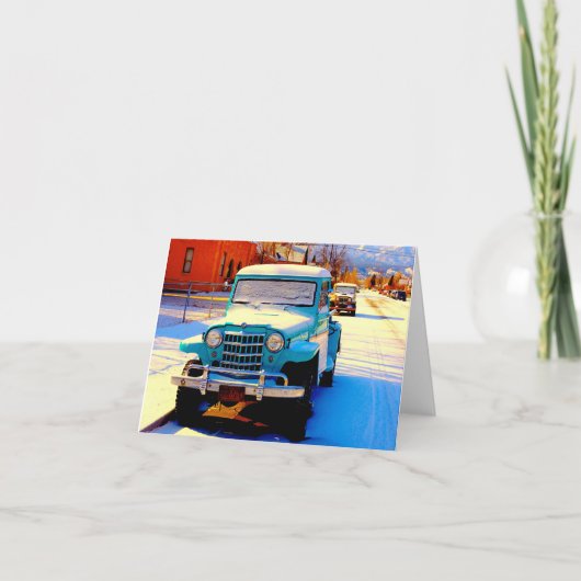 Cartes de notes "Salida, CO Morning" (Devant)