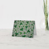 Cartes de notes shamrocks (Devant)