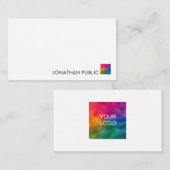 Cartes de notes simples et modernes Ajouter un log (Devant / Derrière)