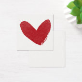 Cartes de notes simples, rouges, aquarelle 03 (Bureau)