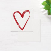 Cartes de notes simples, rouges, aquarelle Cartes  (Bureau)