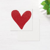 Cartes de notes simples, rouges, aquarelles 05 (Bureau)