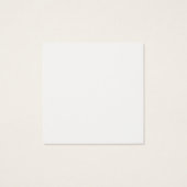 Cartes de notes simples, rouges, aquarelles Cartes (Dos)