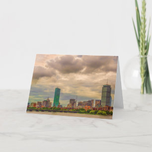 Cartes de notes Skyline Boston