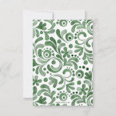 Cartes de notes topiques monochromes (Dos)