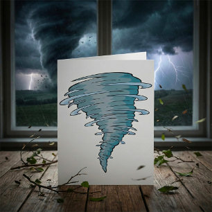 Cartes de notes Tornade