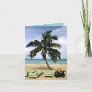 Cartes de notes Tropical Palm Tree