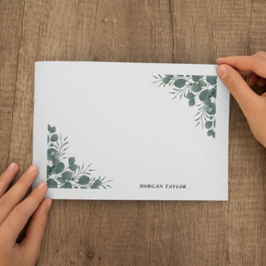 Cartes de notes vertes