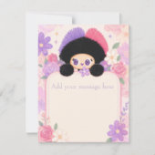 Cartes de notes vierges Bloom Kitty | Personnalisé (Devant)