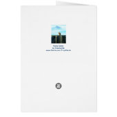 Cartes de notes vierges de clôture (inspirant) (Dos)