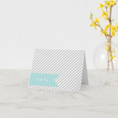 Cartes de notes vierges Gris (Fleur jaune)