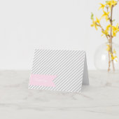 Cartes de notes vierges Gris (Fleur jaune)