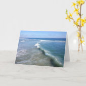 Cartes de notes vierges : Newport Beach Tide (Fleur jaune)