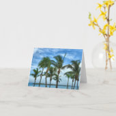 Cartes de notes vierges Tropical Afternoon (Fleur jaune)