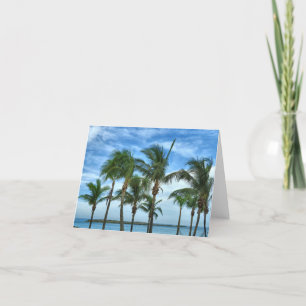 Cartes de notes vierges Tropical Afternoon