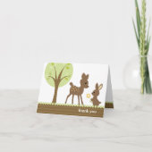 Cartes de notes Woodland (Devant)