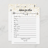 Cartes de notes Words of Wisdom (Devant / Derrière)