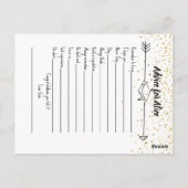 Cartes de notes Words of Wisdom (Dos)