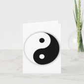 Cartes de notes Yin Yang (Devant)