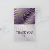 Cartes de notes Zebra/Merci (Intérieur)