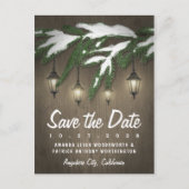 Cartes de notification de mariage à Lanterne de No (Devant)