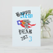 Cartes de nouvelle année : Nouvel An 2023 (Debout devant)